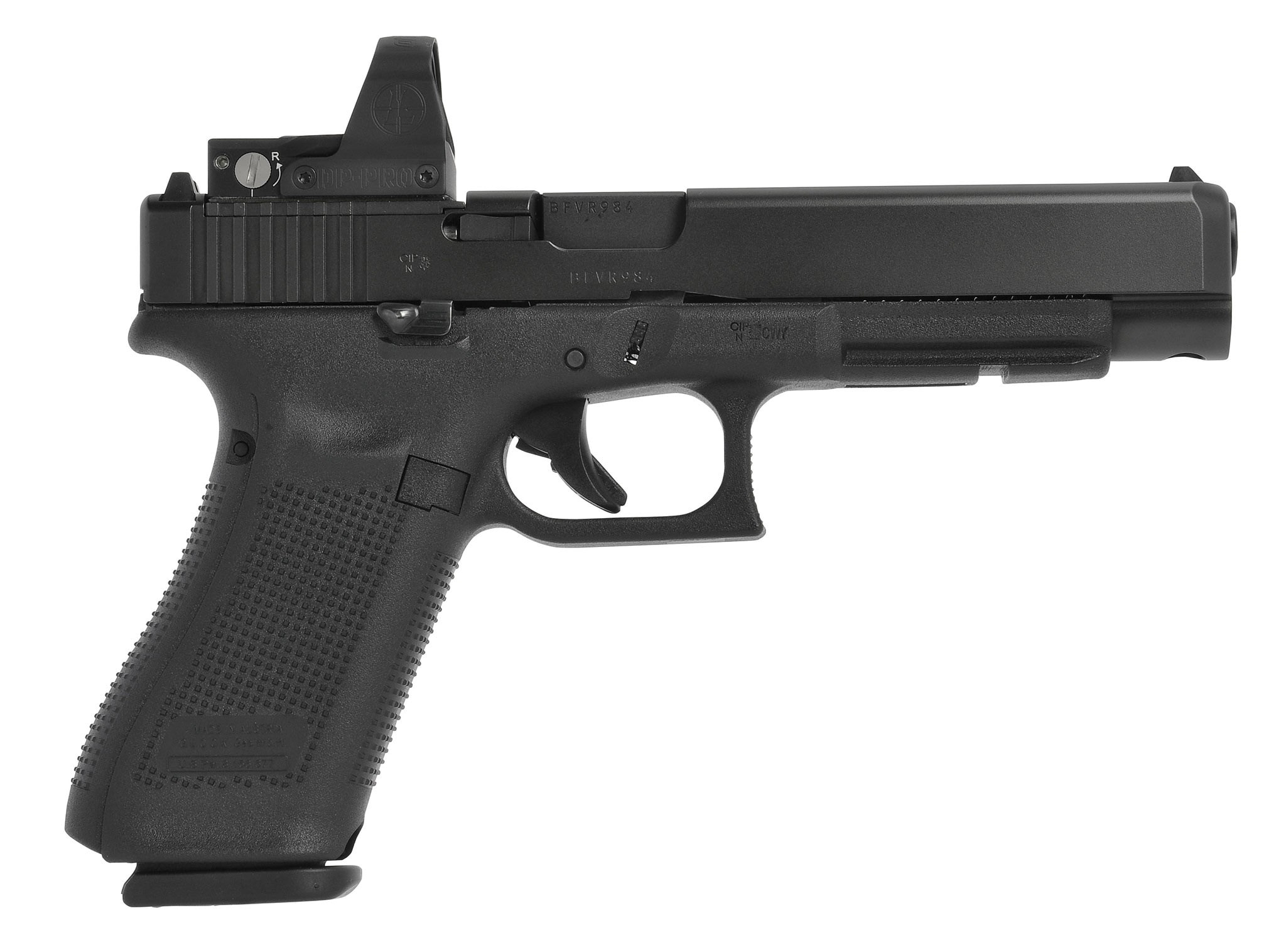 Glock 34 Gen5 с площадкой под коллиматорный прицел